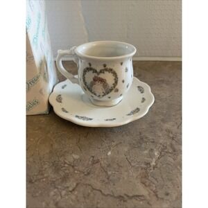 1994 DREAMSICLES Teacup & Saucer Cherub